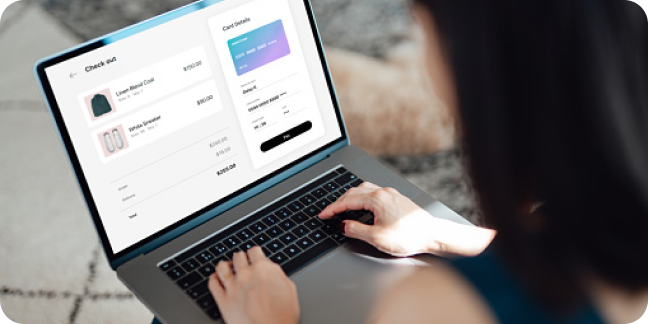 A customer browses an ecommerce site to consider making a purchase