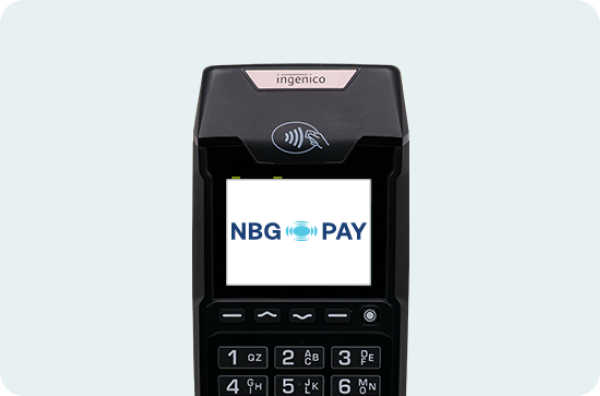 Το Desk 2600, ένα σταθετό τερματικό POS από την Global Payments 