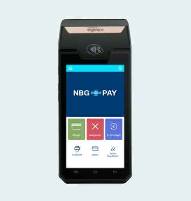 The Android DX 8000, a countertop POS terminal from Global Payments